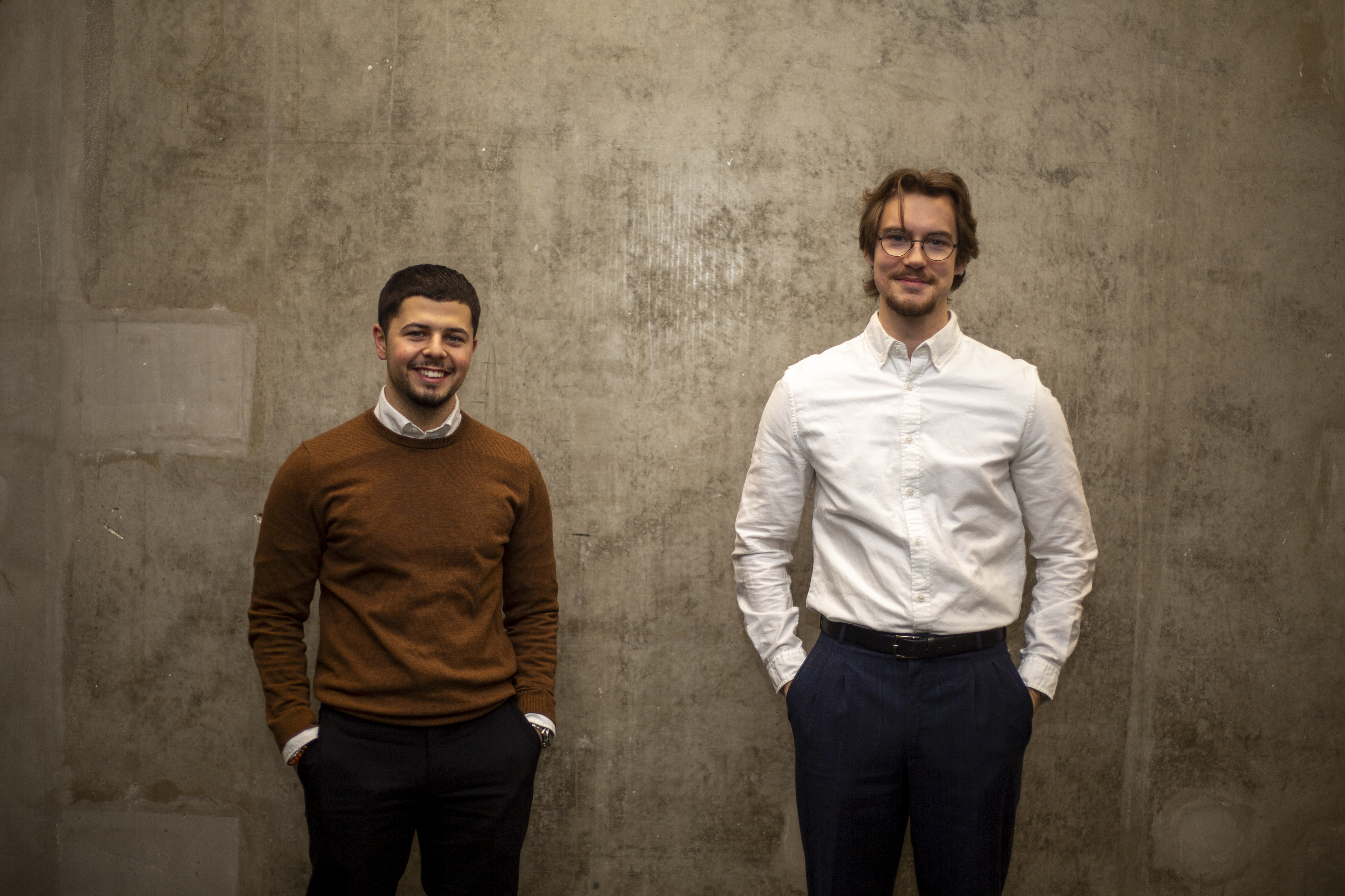 The two founders of Emanant